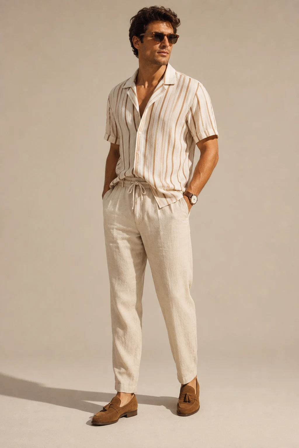 The Relaxed Resort Guy — mens summer outfits style outfit, worn by a stylish man