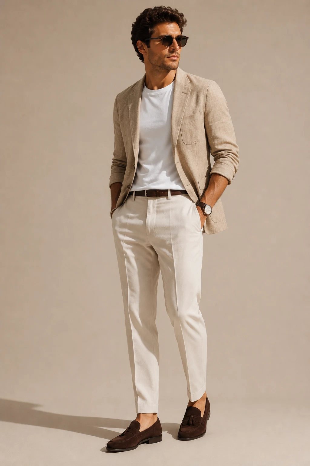 The Smart Casual Summer Upgrade — mens summer outfits style outfit, worn by a stylish man