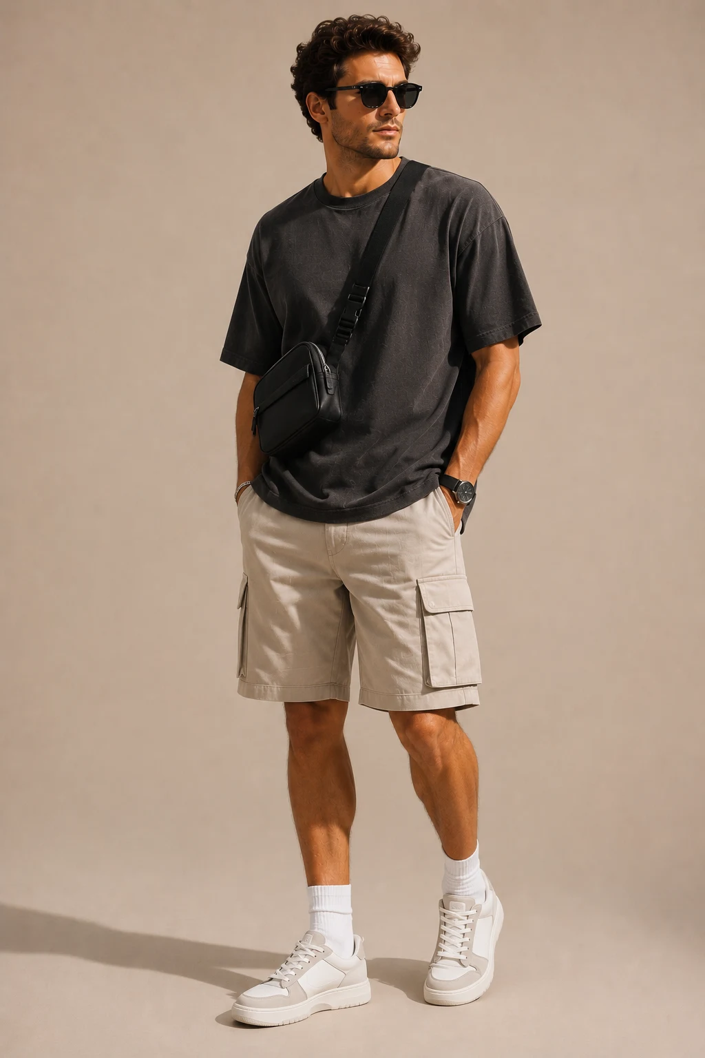 The Weekend Streetwear Flex — mens summer outfits style outfit, worn by a stylish man