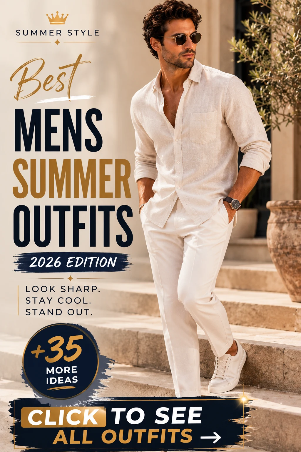 The Smart Casual Summer Upgrade — mens summer outfits street styles style outfit, worn by a stylish man