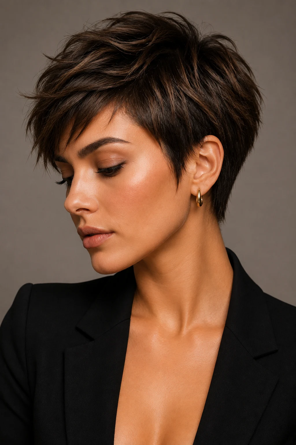 Modern Pixie with Piecey Texture — peinados para cabello corto style outfit