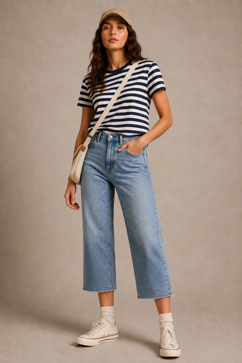The Striped Tee and Cropped Jeans Combo — summer camp outfits jeans style outfit