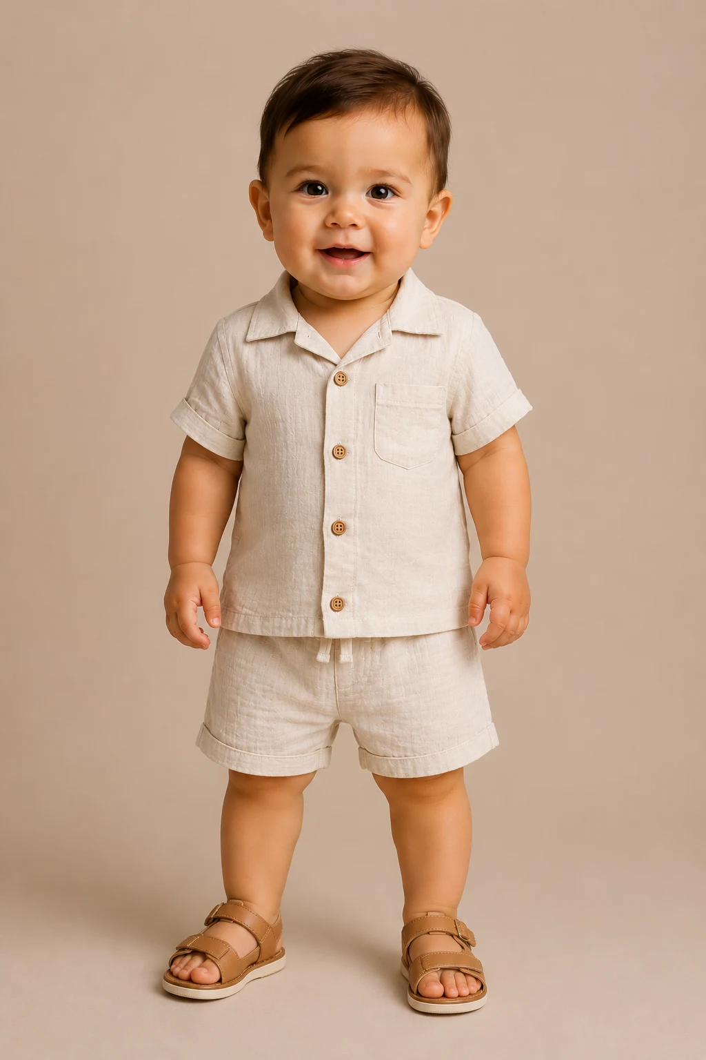The Linen Look Mini Style Icon — summer outfits for infants style outfit
