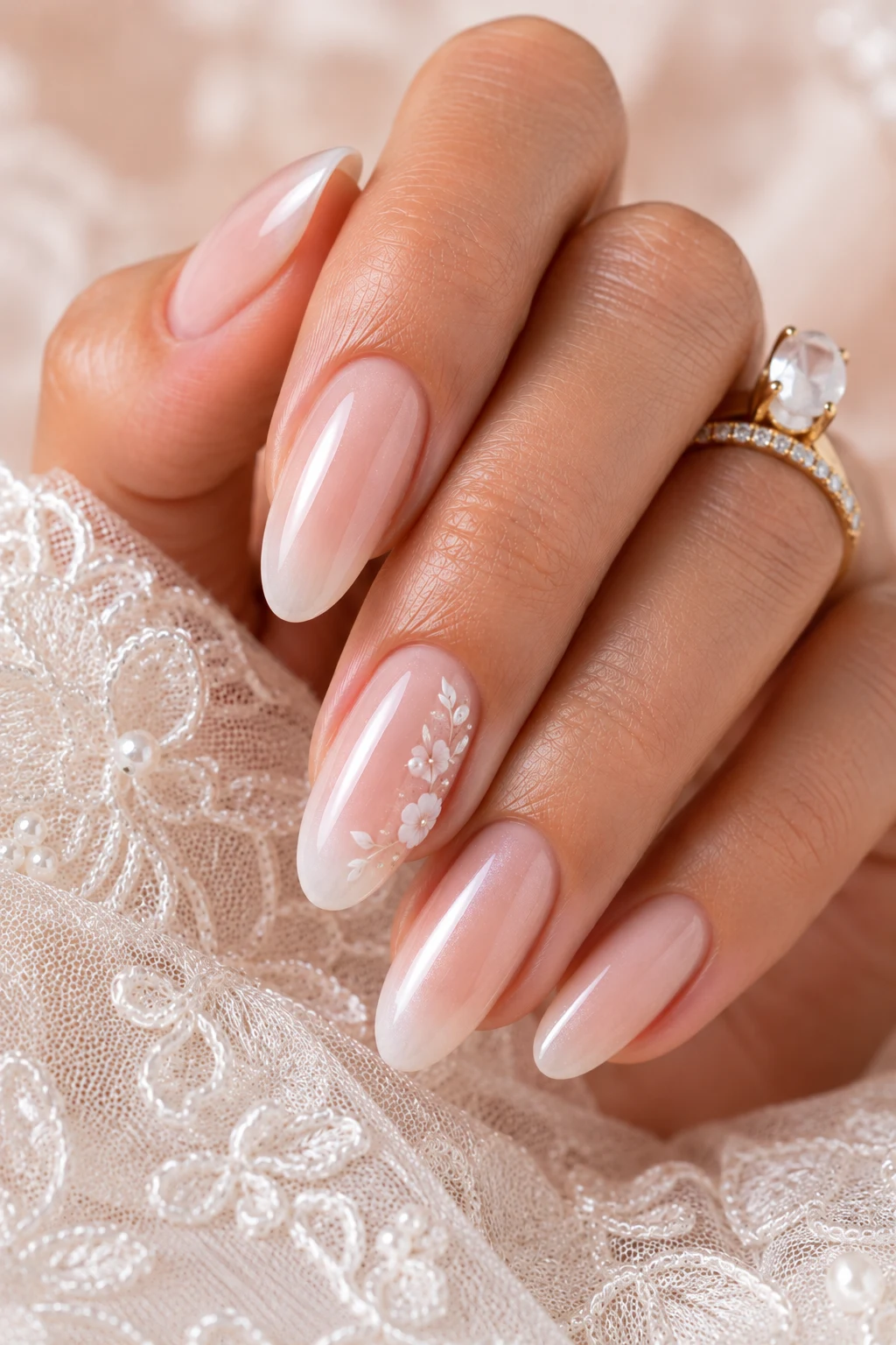 Introduction — Wedding nails for bride classy bridal style outfit, worn by a stylish woman