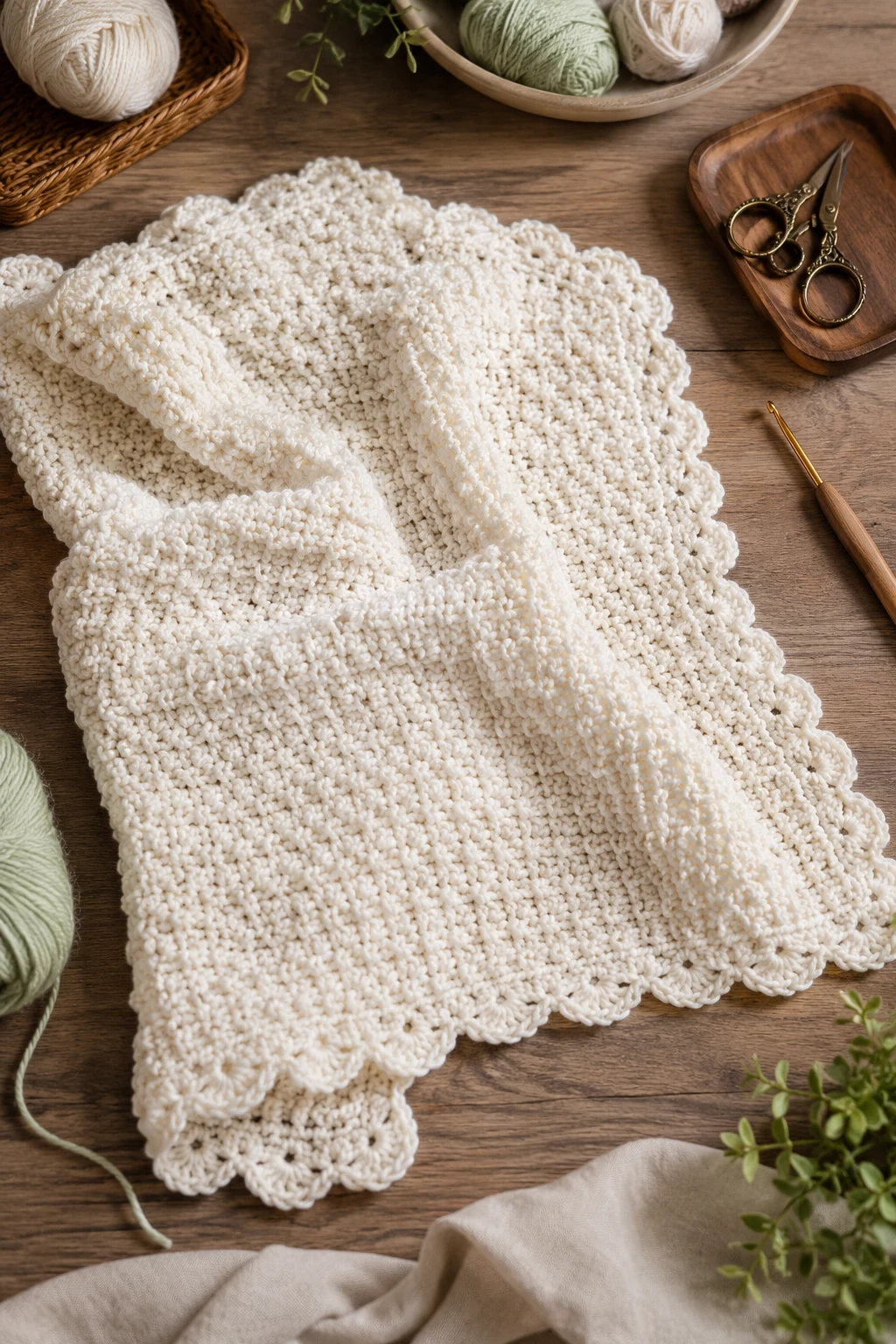 Cozy Cloud Baby Blanket — baby crochet ideas style outfit