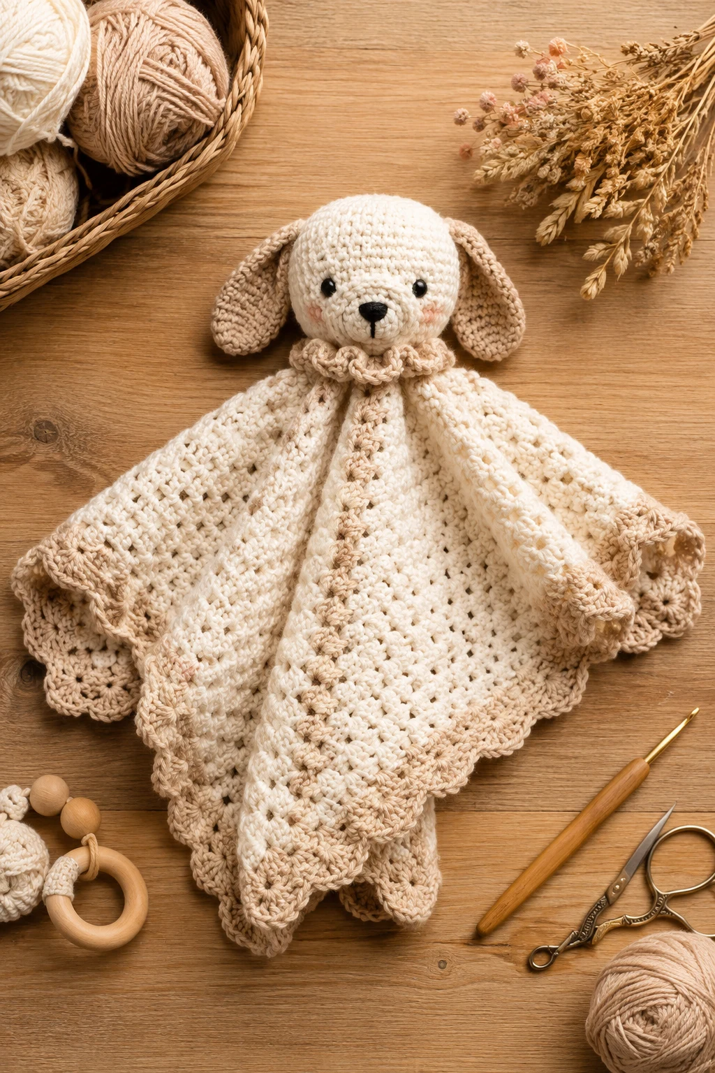 Tiny Animal Lovey Blanket: Baby Crochet Ideas Everyone Loves — baby crochet ideas style outfit