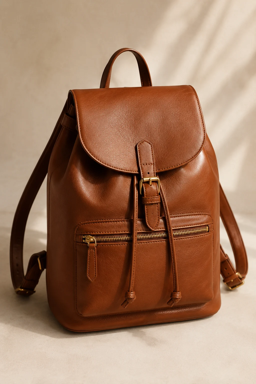 The Classic Leather Backpack Purse — backpack purse style outfit