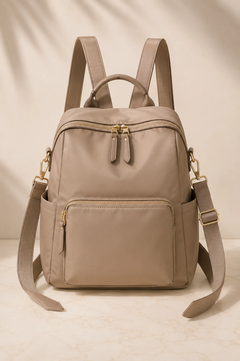 Chic Backpack Purse for Travel Days — backpack purse style outfit
