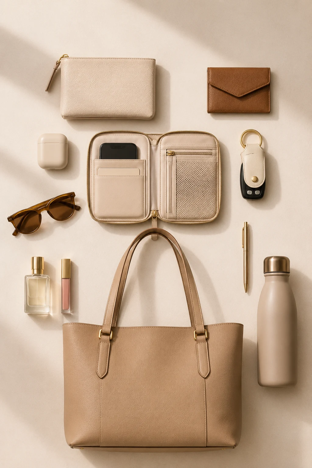Everyday Bag Essentials That Keep You Organized — bag essentials style outfit