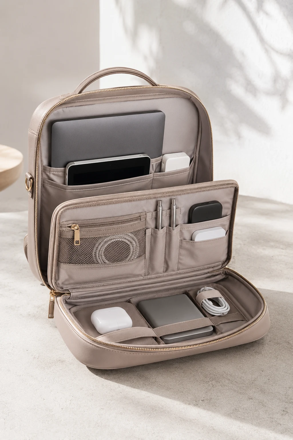 Tech Bag Essentials for Busy Days — bag essentials style outfit