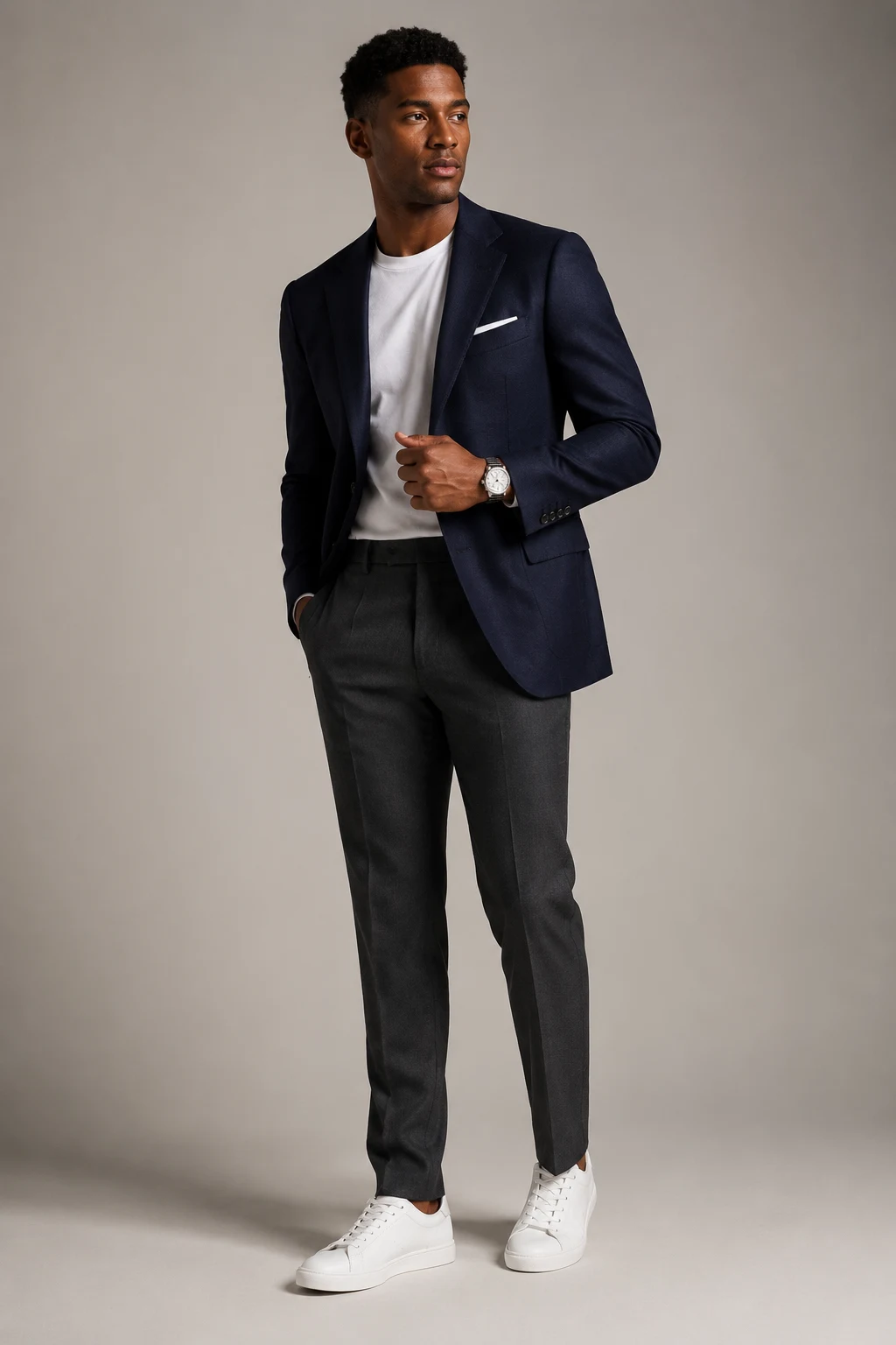 Outfit 1 — Black Men Classy Outfits style outfit, worn by a stylish man