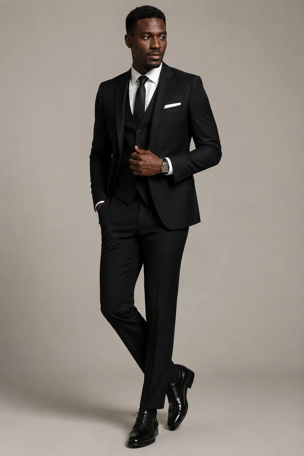 Outfit 2 — Black Men Classy Outfits style outfit, worn by a stylish man
