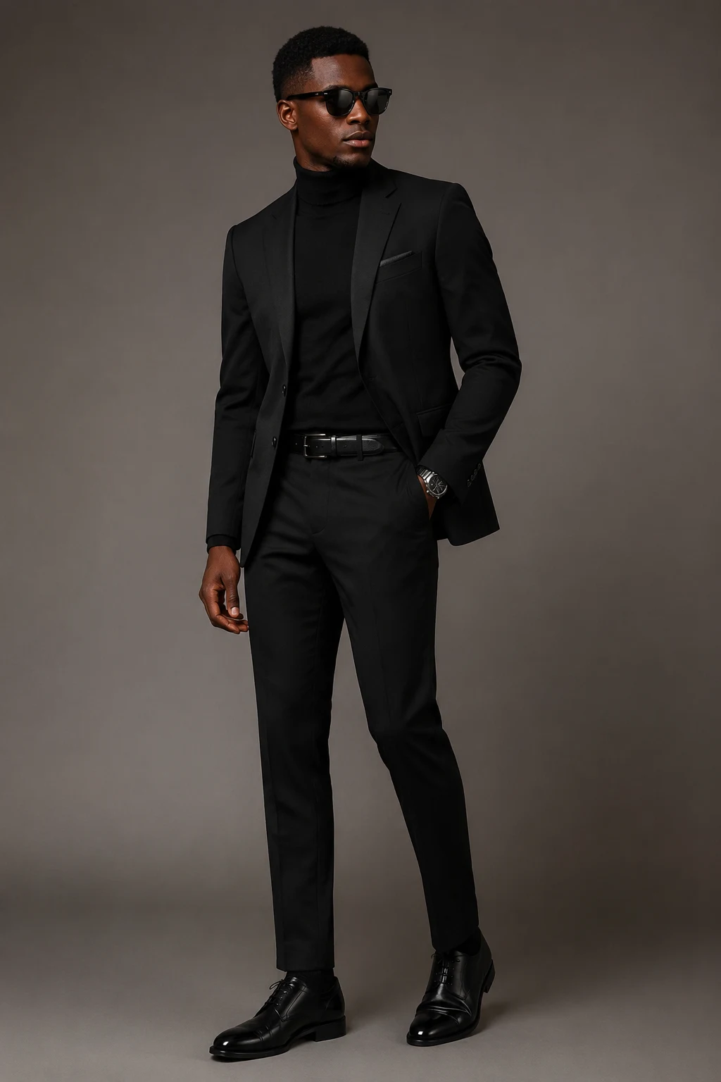 Outfit 3 — Black Men Classy Outfits style outfit, worn by a stylish man
