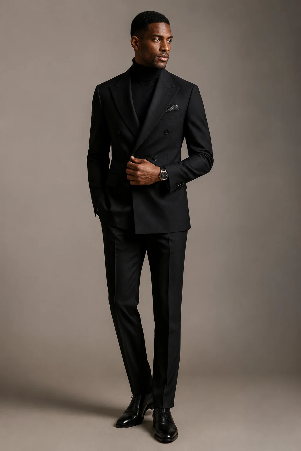 Outfit 8 — Black Men Classy Outfits style outfit, worn by a stylish man