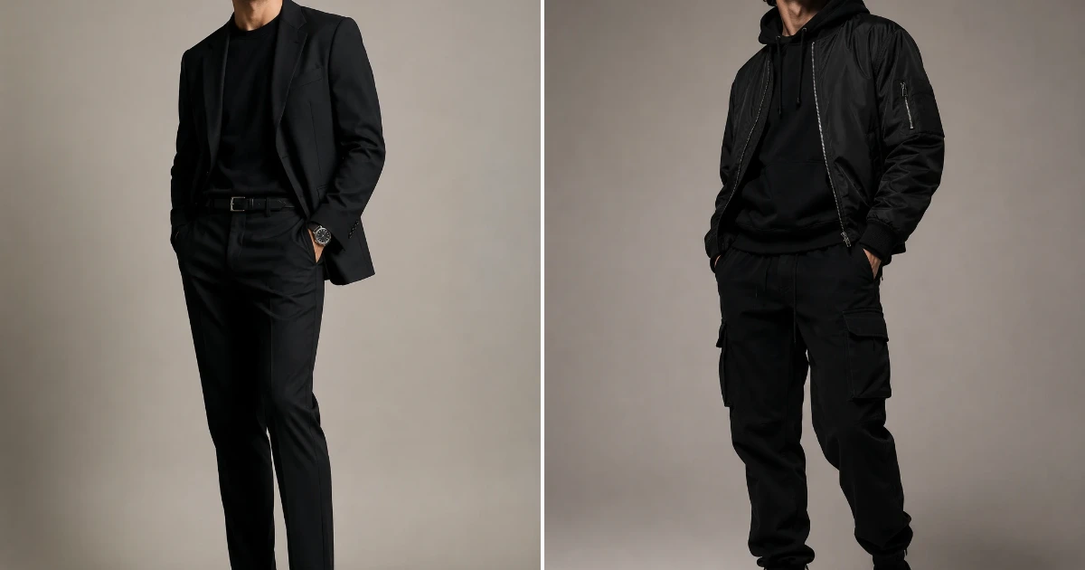 Black outfit men: 11 Beautiful Looks for 2026 black outfit men