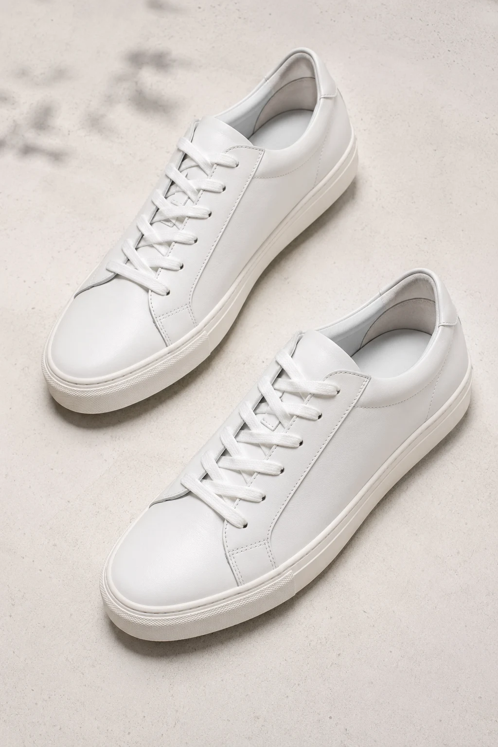 Classic White Leather Casual Shoes — casual shoes style outfit