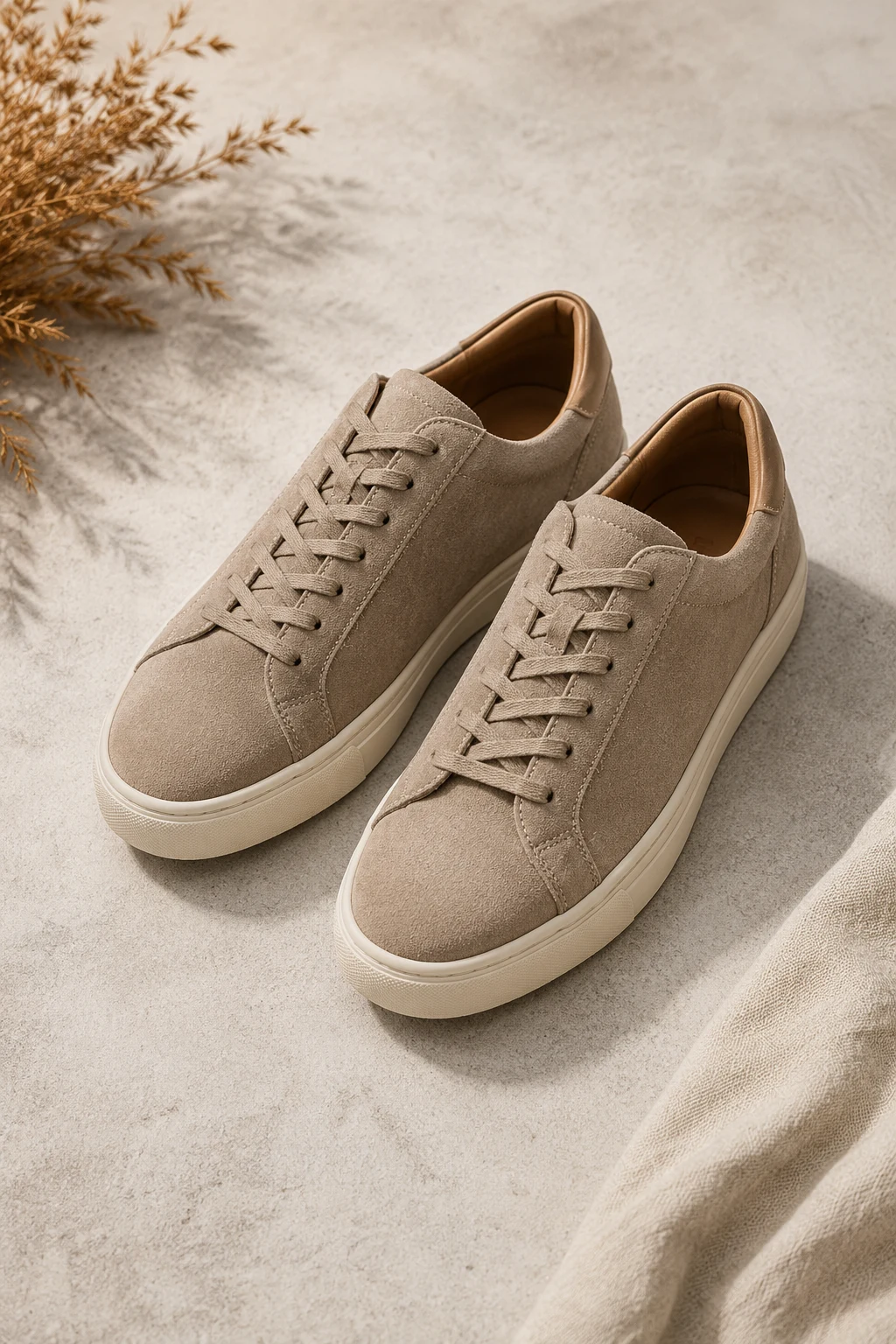 Neutral Suede Casual Shoes — casual shoes style outfit