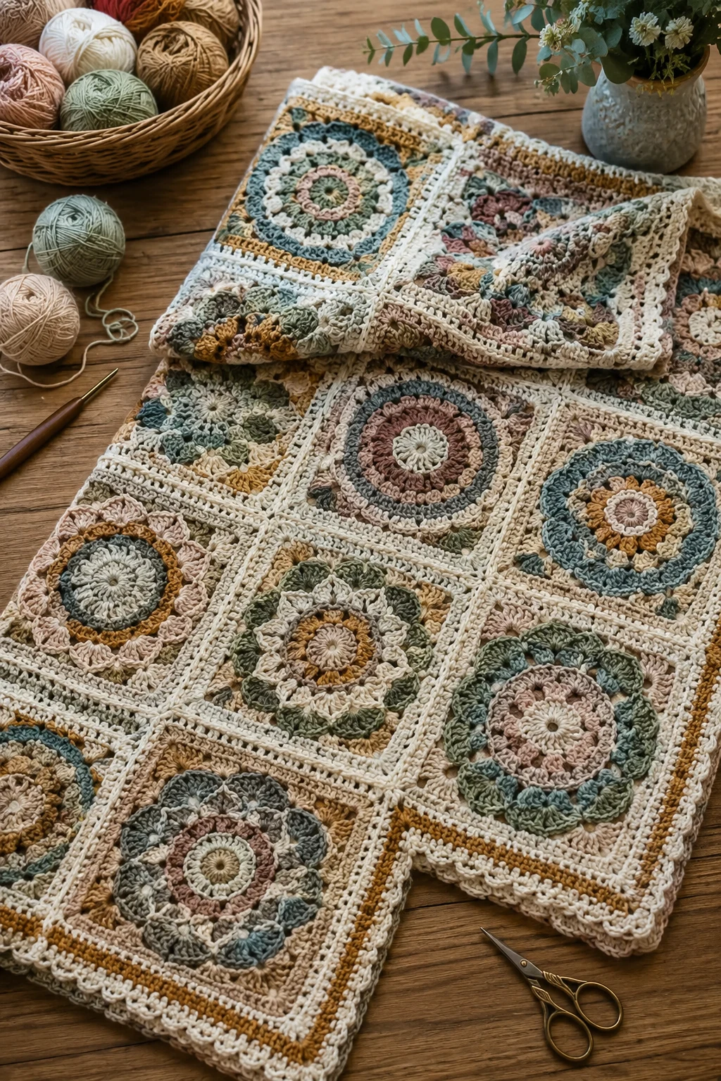 Heirloom Mosaic Crochet Blanket Ideas — crochet blanket ideas style outfit