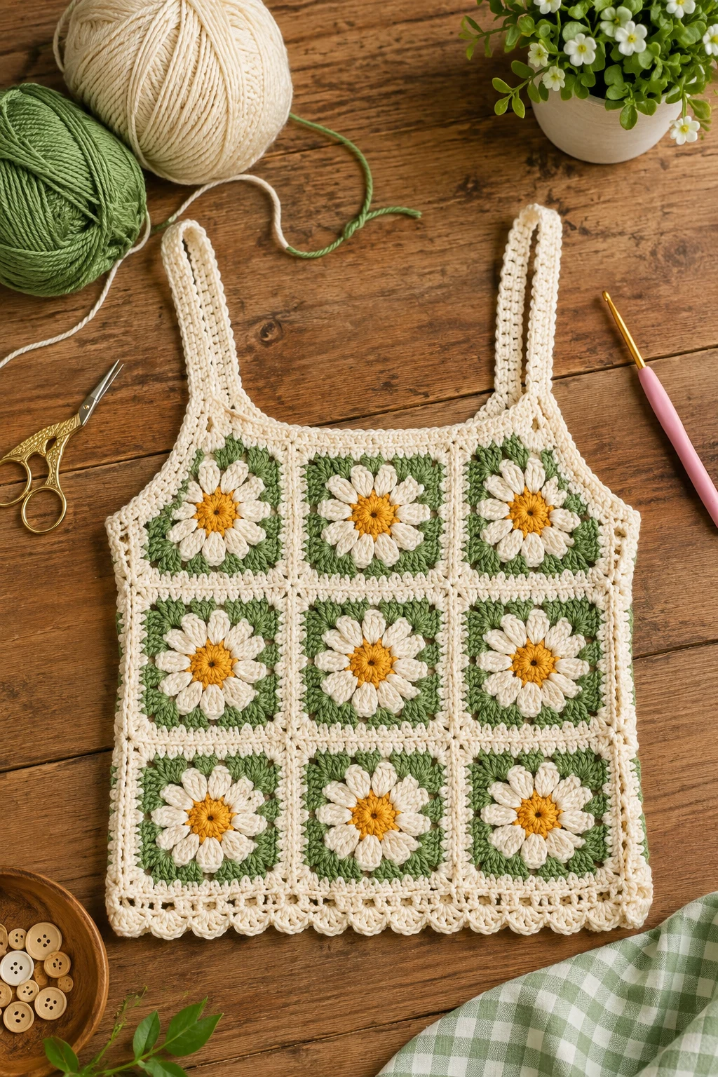 Crochet Clothes Ideas for Breezy Summer Tank Tops — crochet clothes ideas style outfit