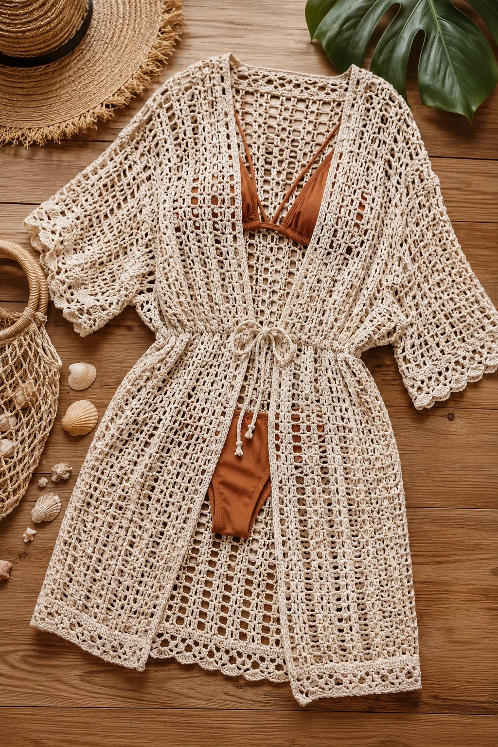 Crochet Clothes Ideas with Chic Beach Cover-Ups — crochet clothes ideas style outfit