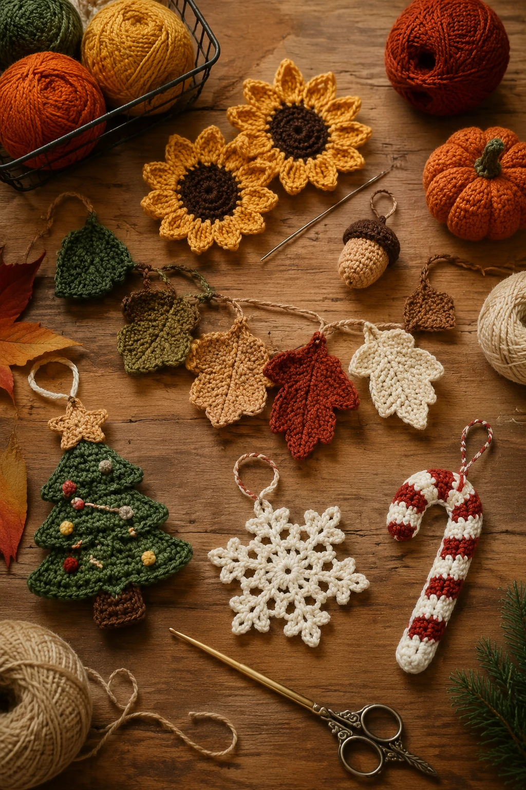 Seasonal Crochet Decorations — crochet gift ideas style outfit
