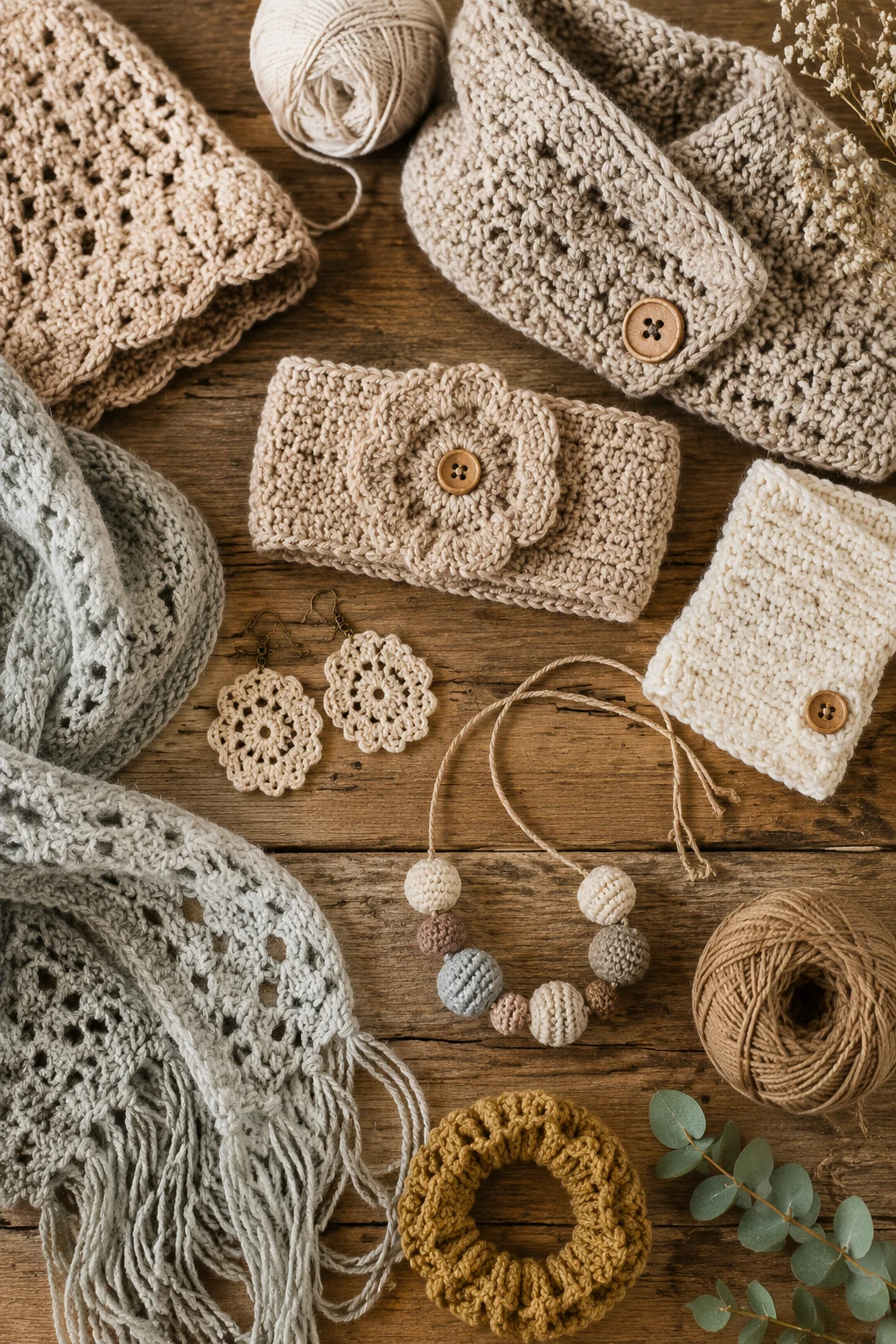 Luxury Crochet Wearable Accessories — crochet gift ideas style outfit