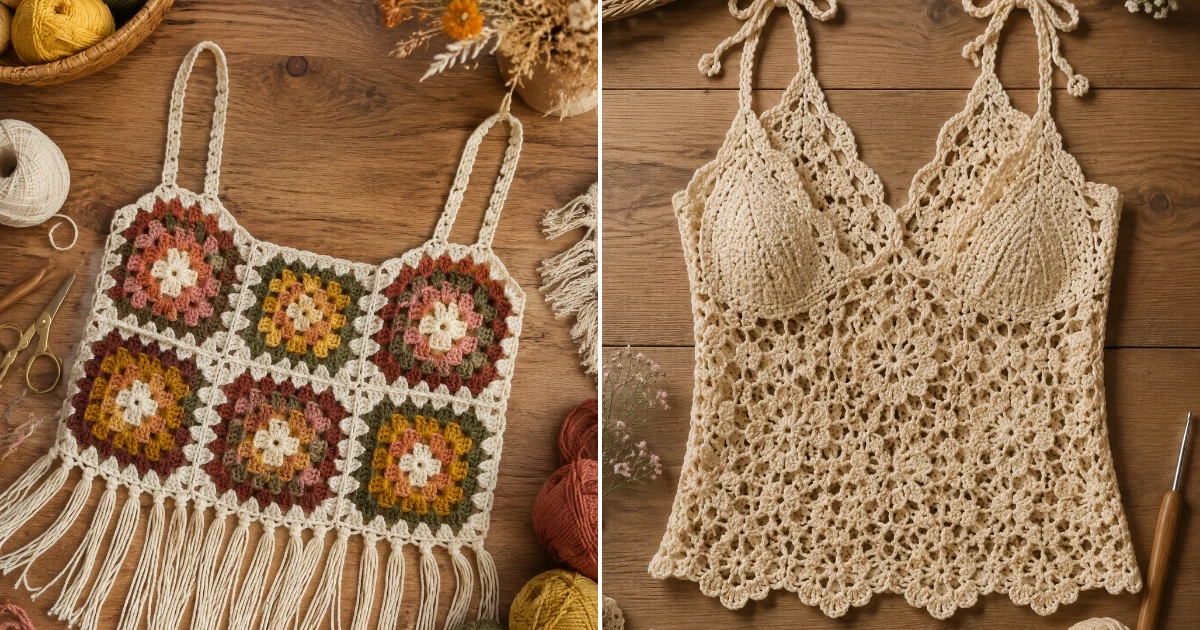 9 Stylish Crochet Ideas Clothes to Make for Every Season crochet ideas clothes