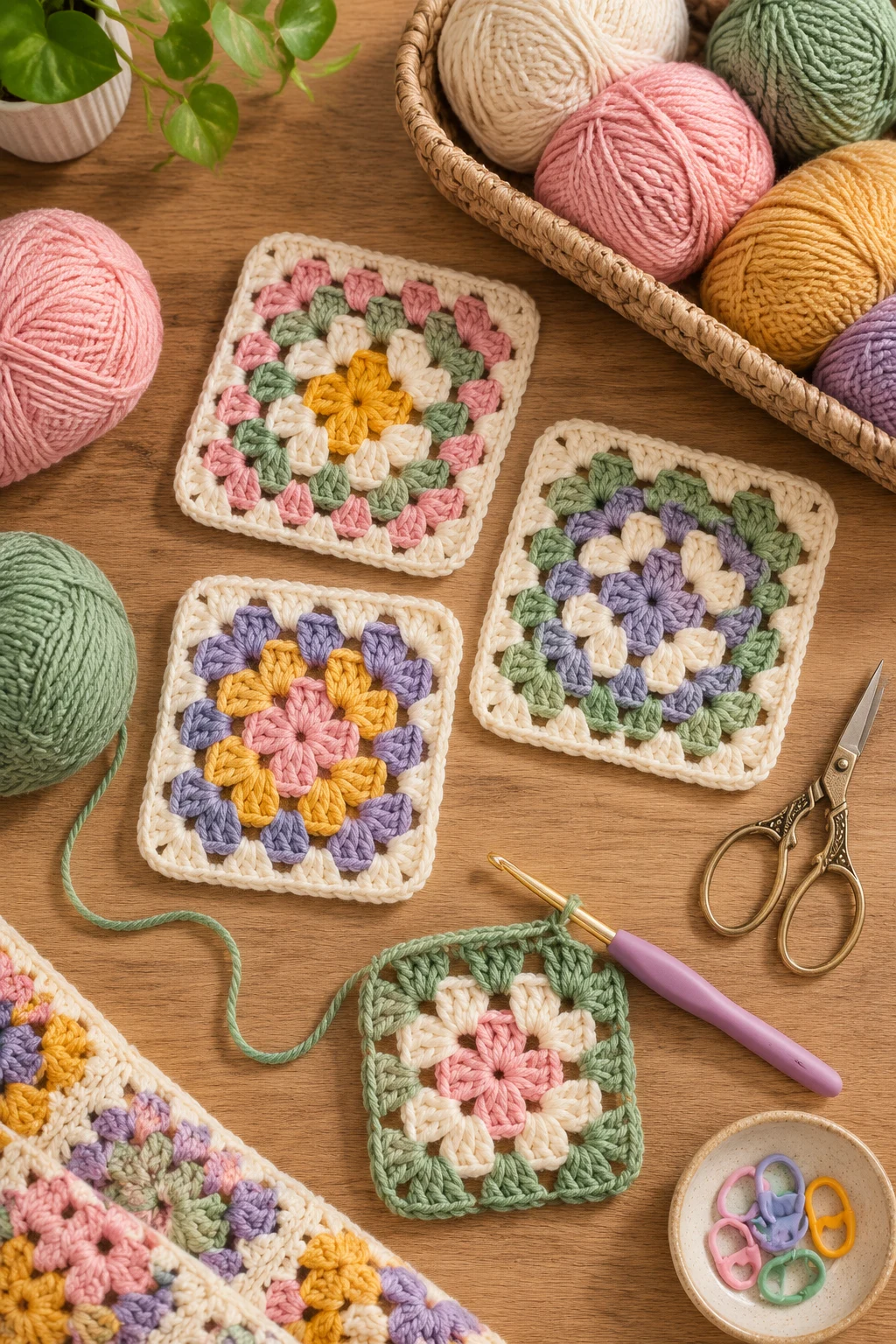Easy Crochet Ideas for Beginners: Simple Granny Square Projects — crochet ideas for beginners style outfit