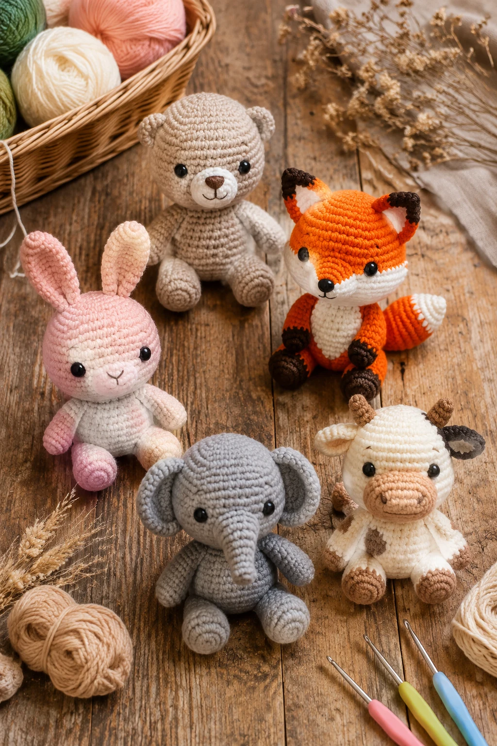 Cute Amigurumi Crochet Animals — crochet ideas for beginners style outfit