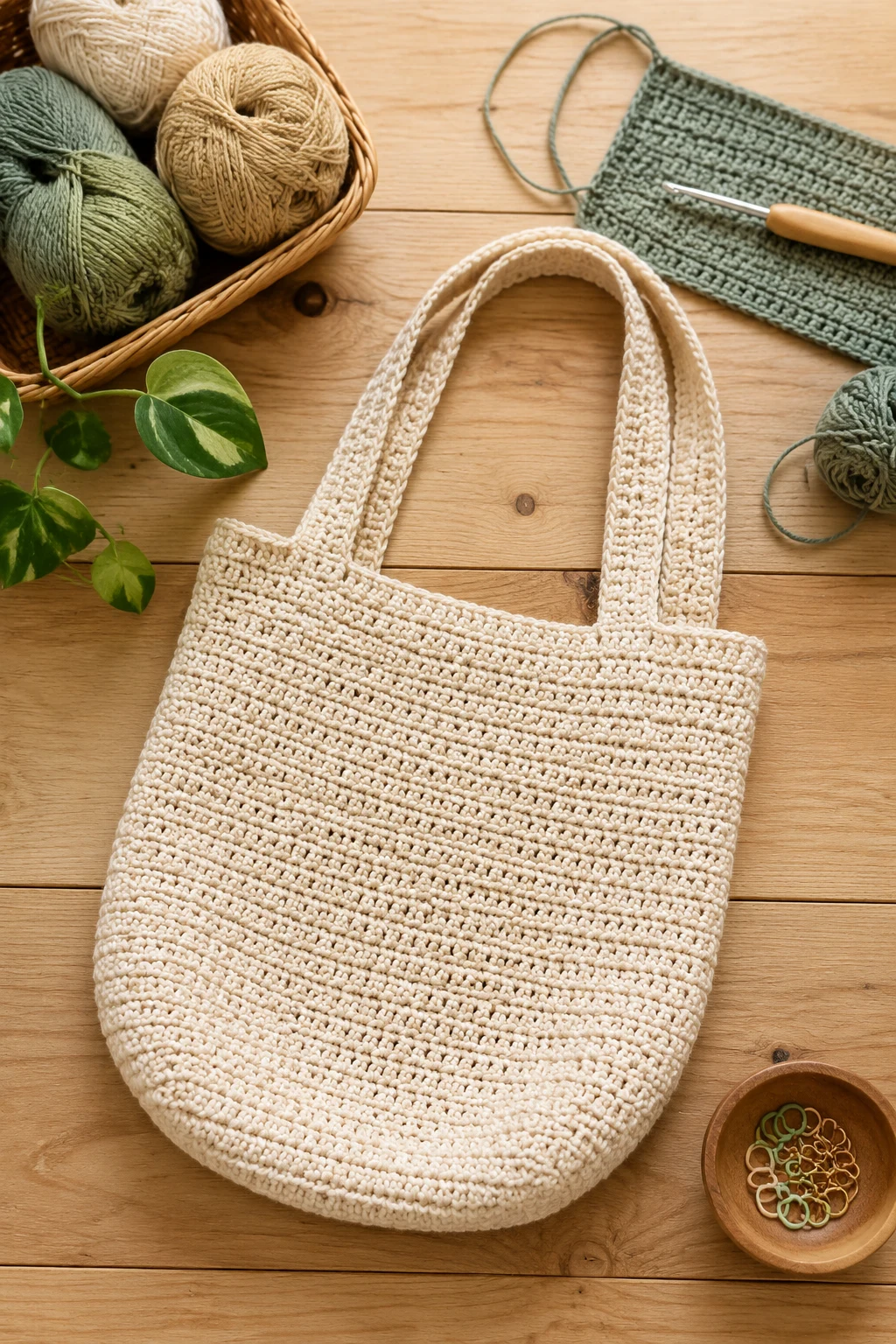 Beginner Crochet Ideas for Beginners: Simple Tote Bags — crochet ideas for beginners style outfit