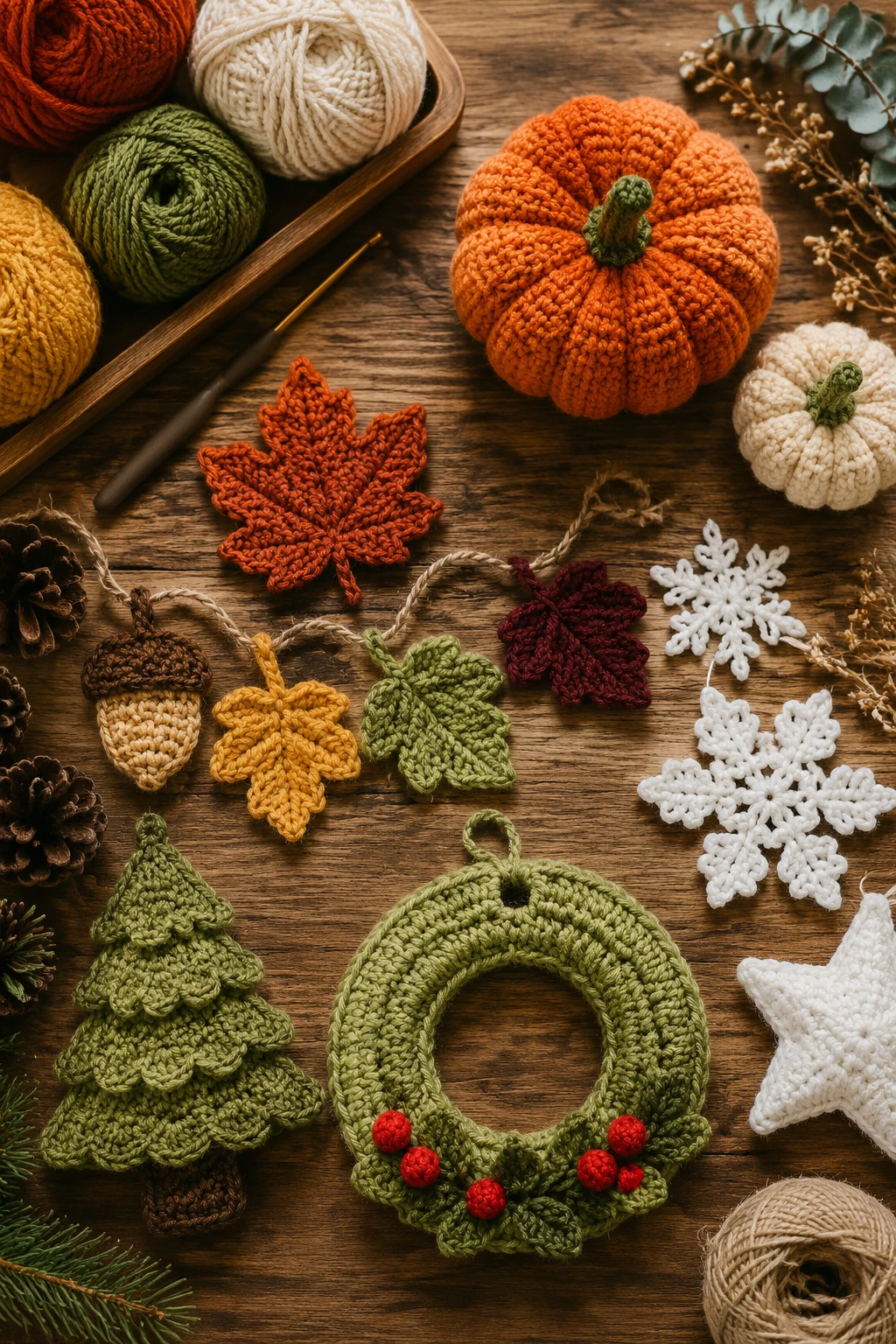 Crochet Ideas for Beginners: Seasonal Decorations — crochet ideas for beginners style outfit