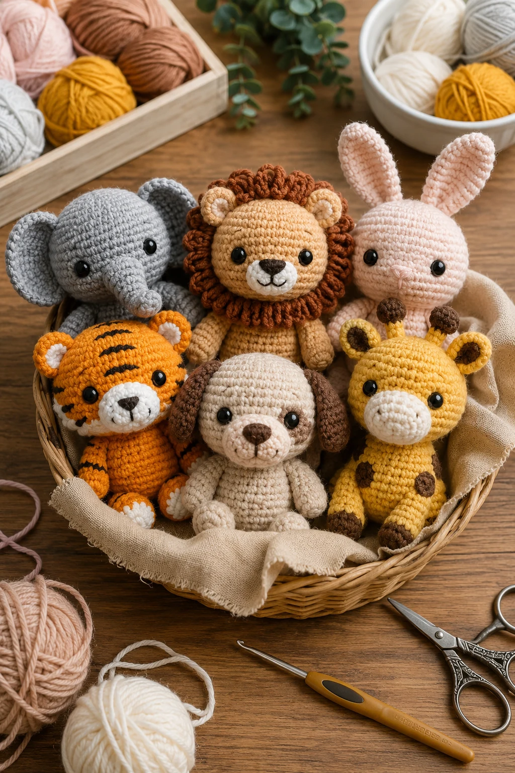 Adorable Animal Amigurumi Friends — crochet projects ideas style outfit