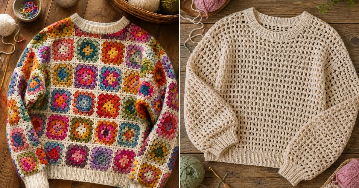 Crochet sweater ideas: 12 Best DIY Ideas for 2026 crochet sweater ideas