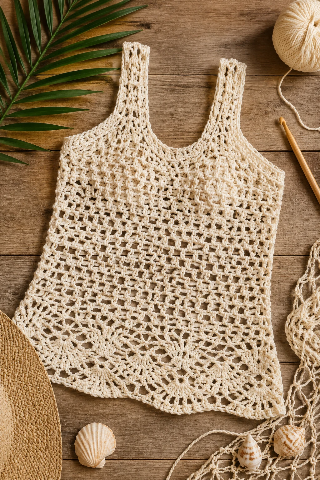 Crochet Top Ideas for Beach Cover-Ups — crochet top ideas style outfit