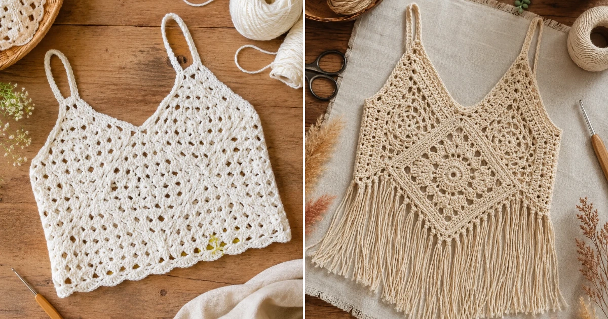 Crochet tops ideas: 9 Chic DIY Ideas for 2026 crochet tops ideas