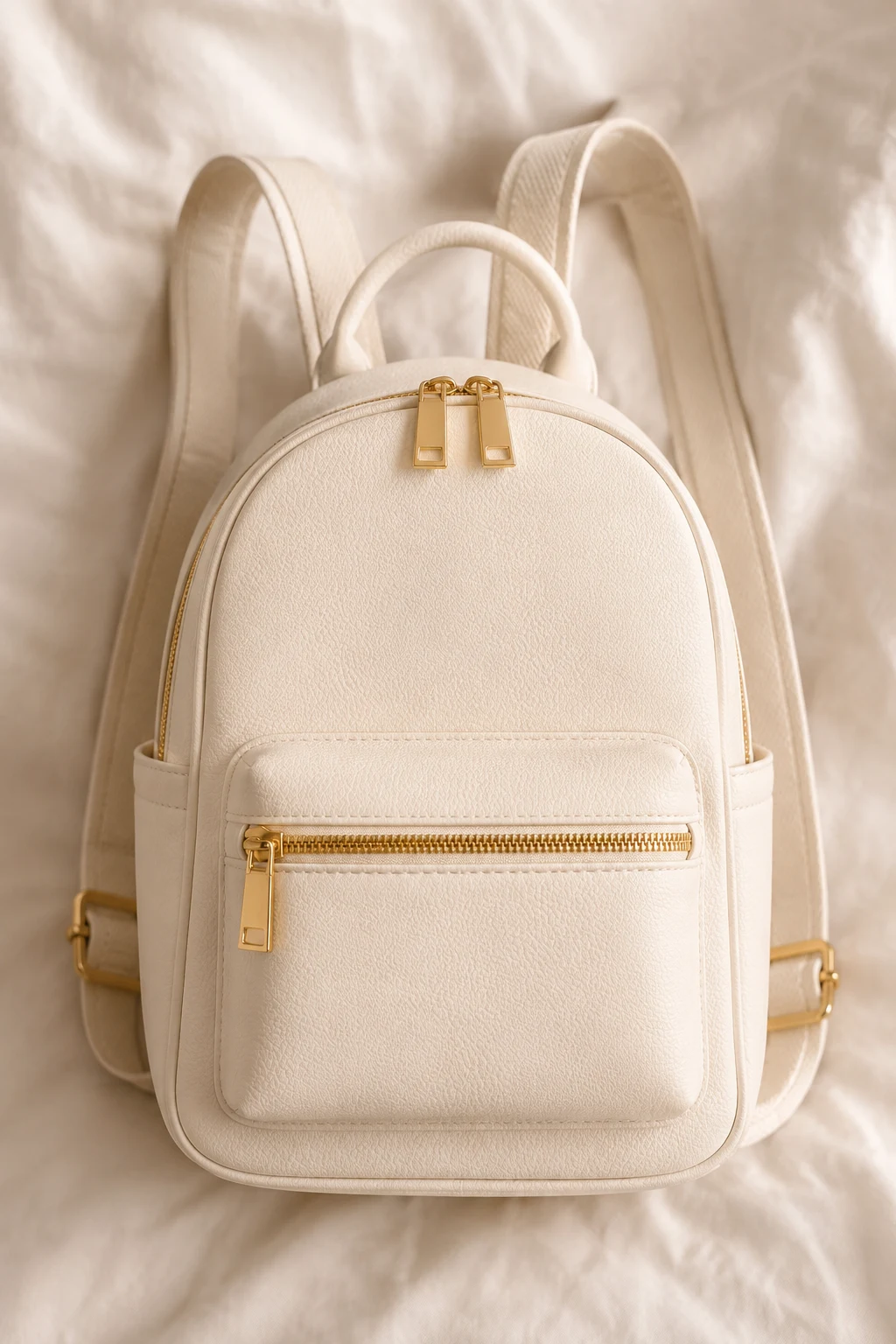 Cute Backpacks with Gold Hardware — cute backpacks style outfit
