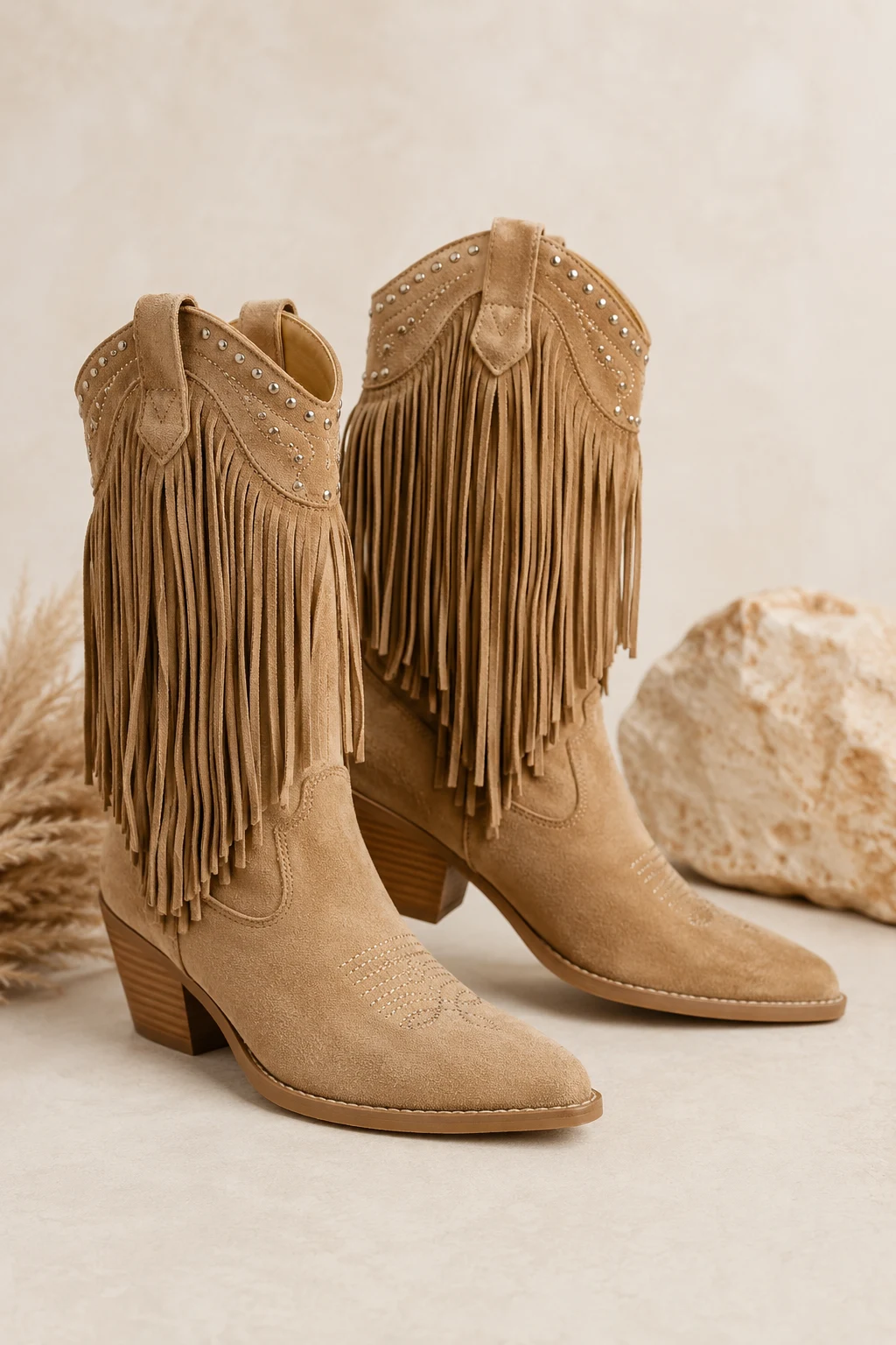 Fringe Cute Cowgirl Boots with Festival Energy — cute cowgirl boots style outfit
