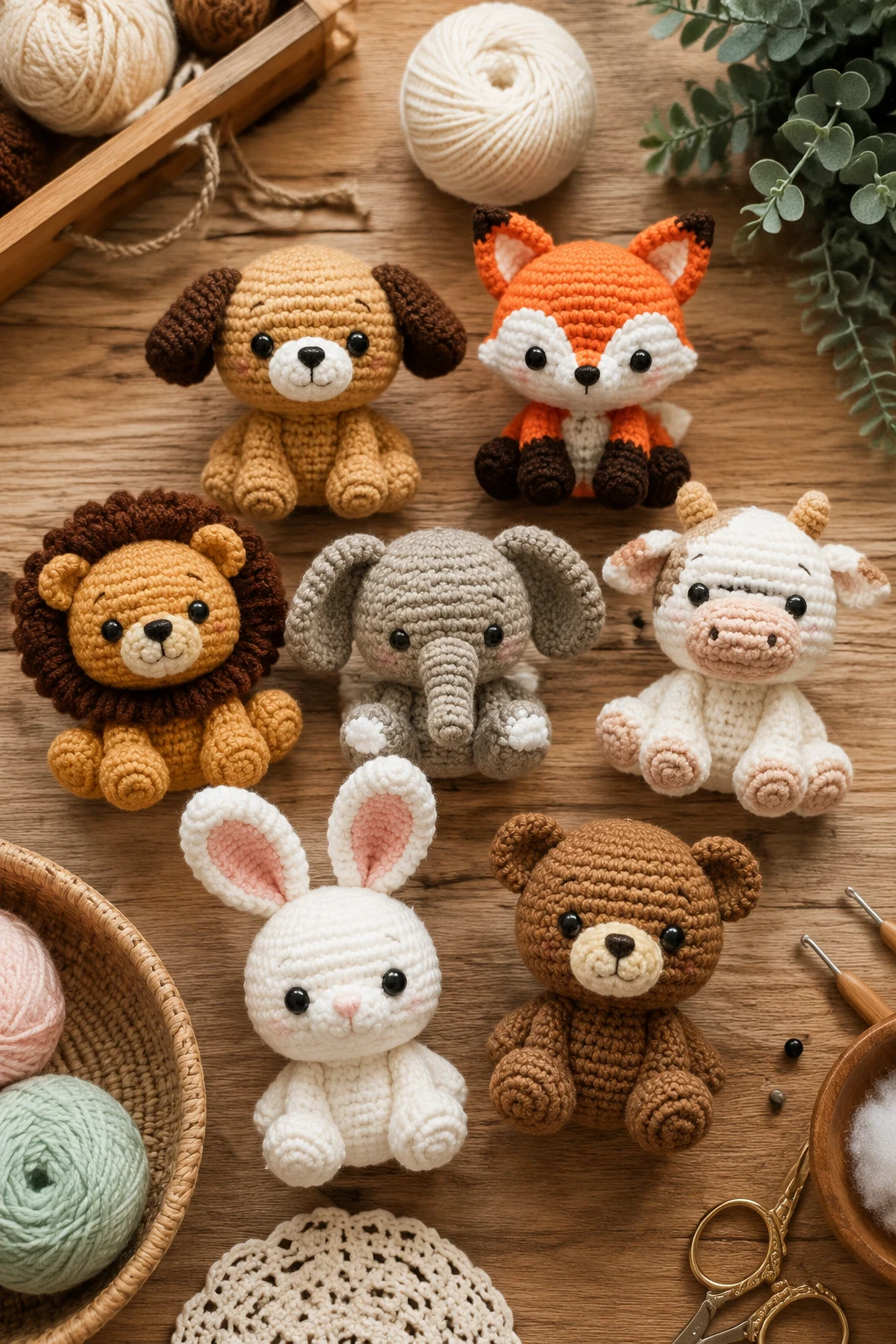 Cute Crochet Ideas for Cozy Animal Amigurumi — cute crochet ideas style outfit