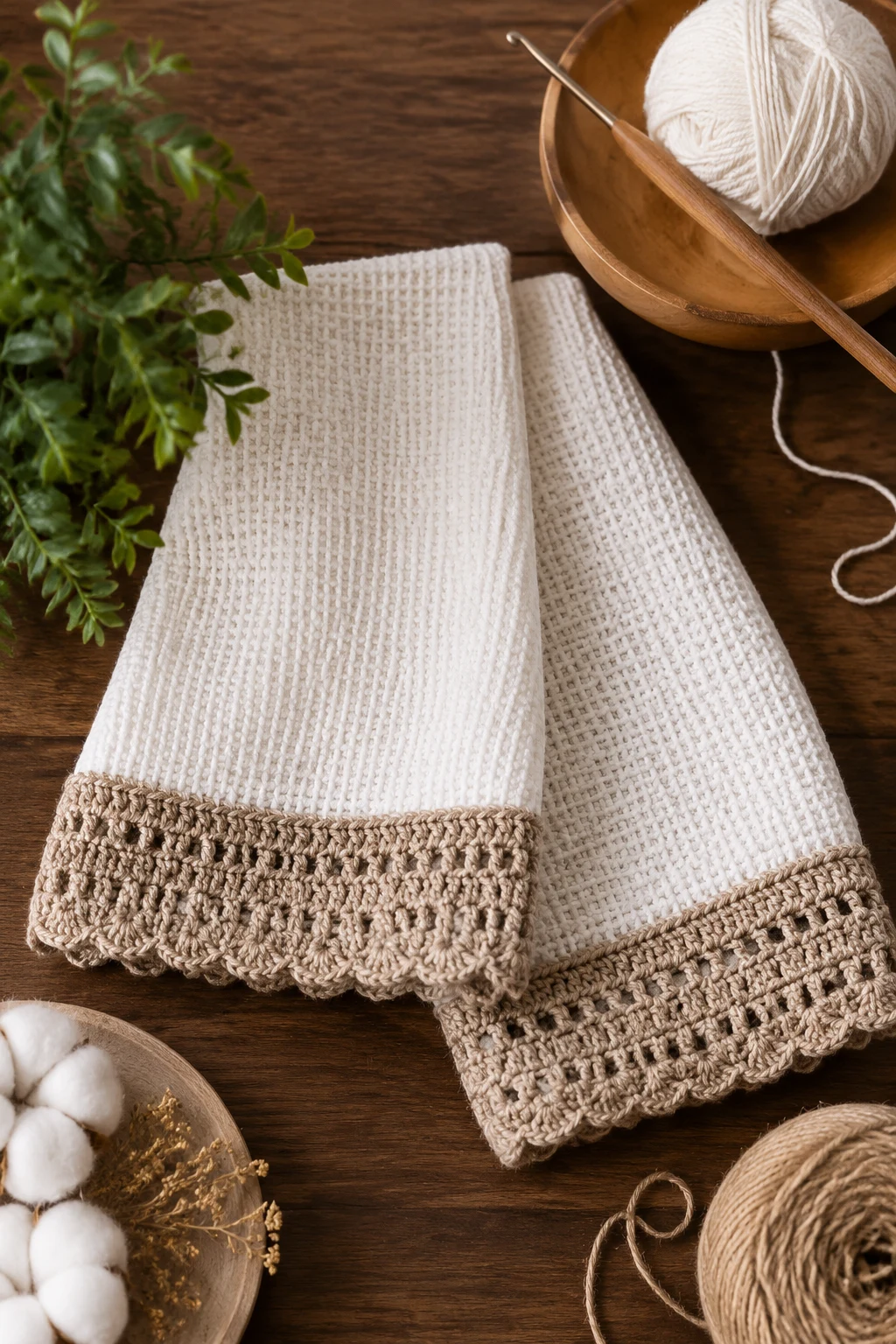 Easy Crochet Ideas: Farmhouse Kitchen Towels — easy crochet ideas style outfit