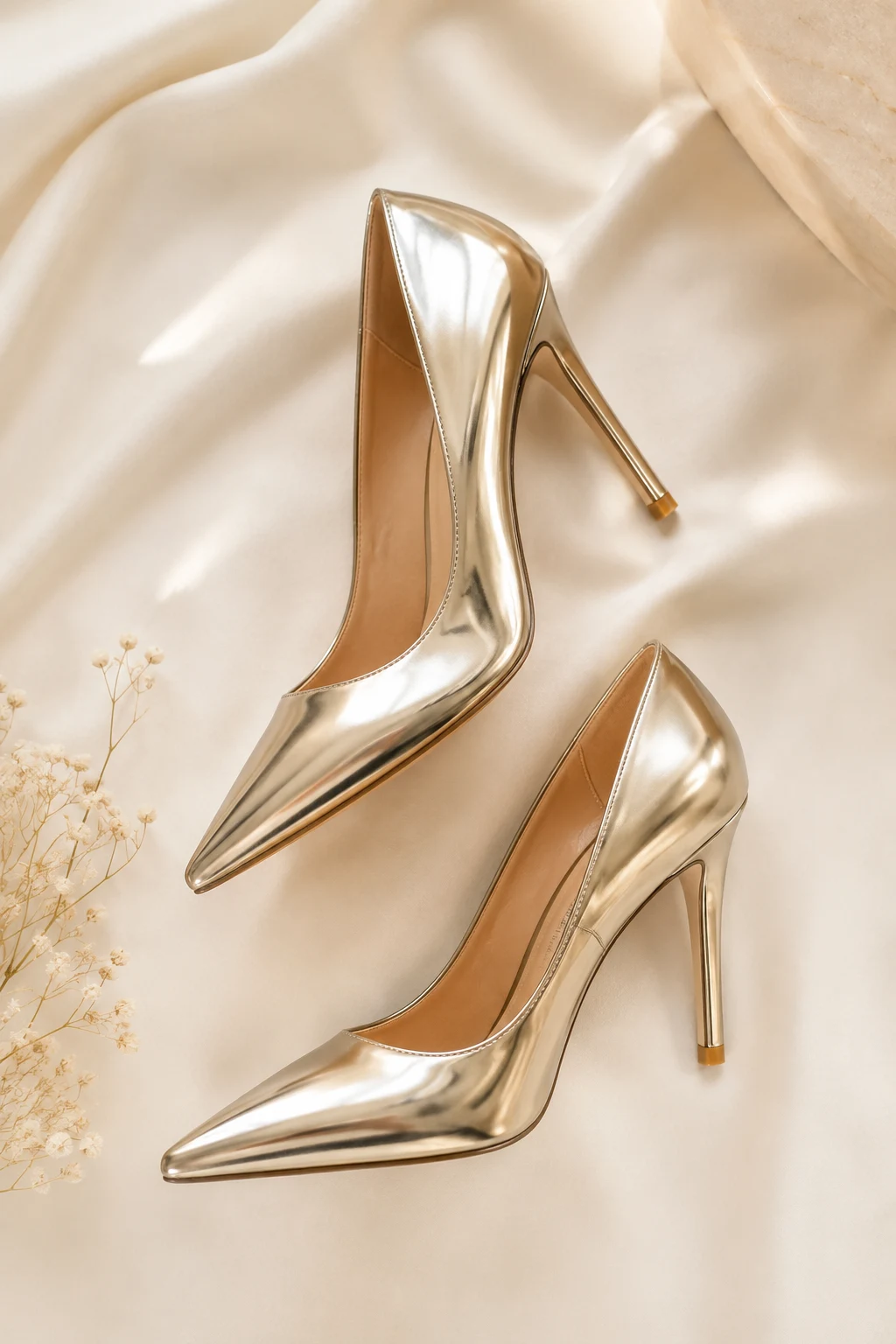 Metallic Heels That Steal the Spotlight — heels style outfit