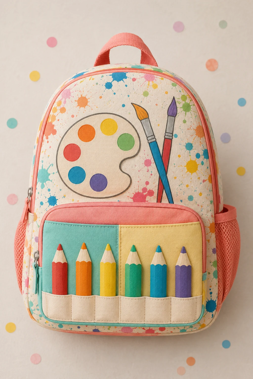 Creative Artist Kids Backpack — kids backpack style outfit