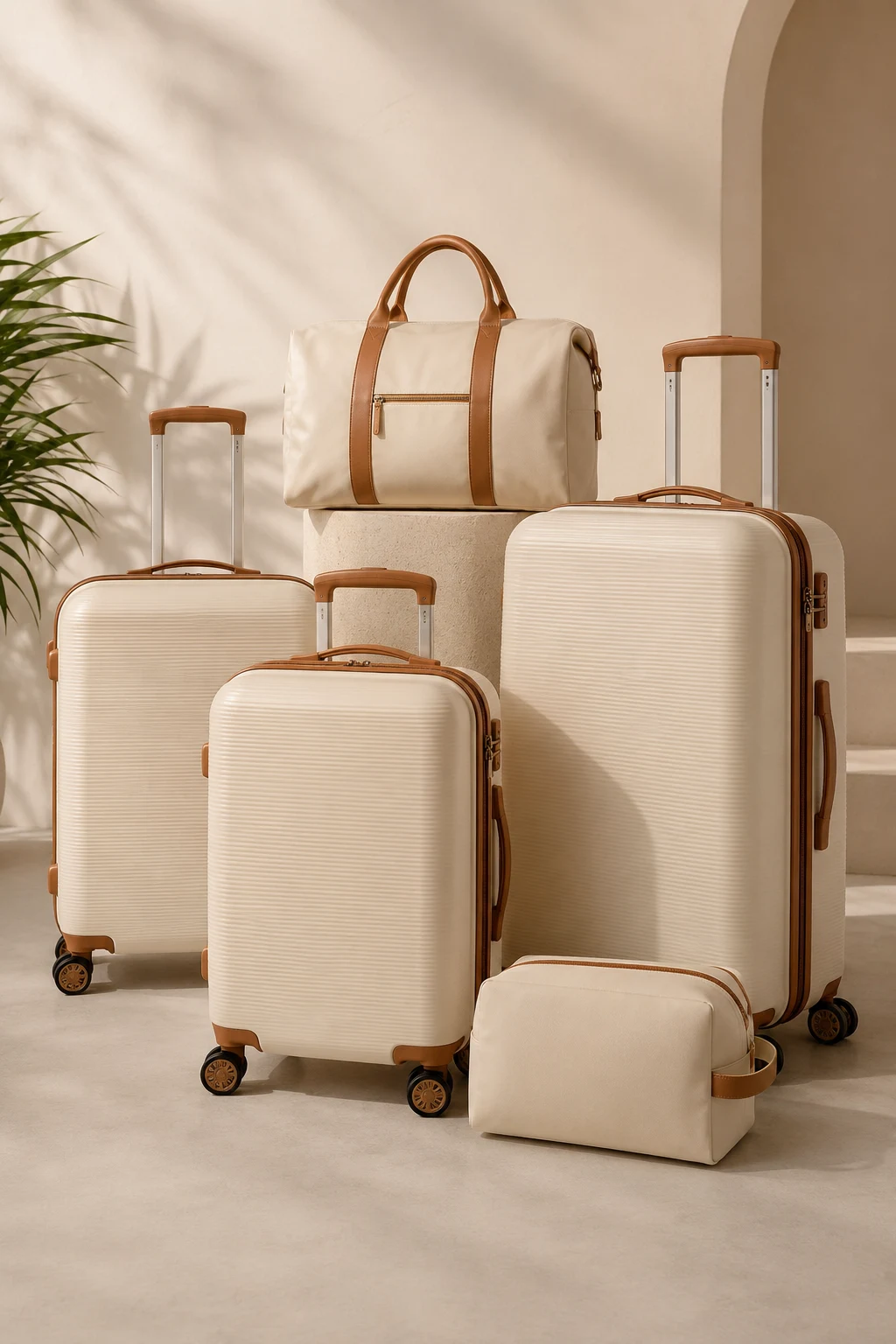Matching Luggage Sets for a Polished Travel Style — luggage style outfit