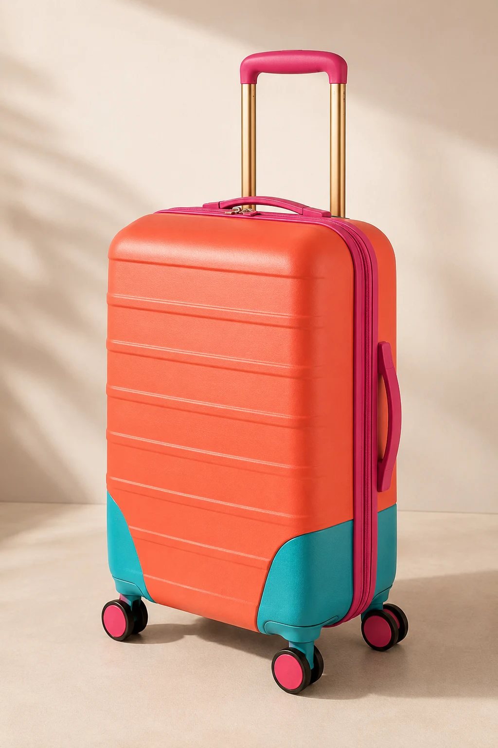 Colorful Luggage That Stands Out Instantly — luggage style outfit