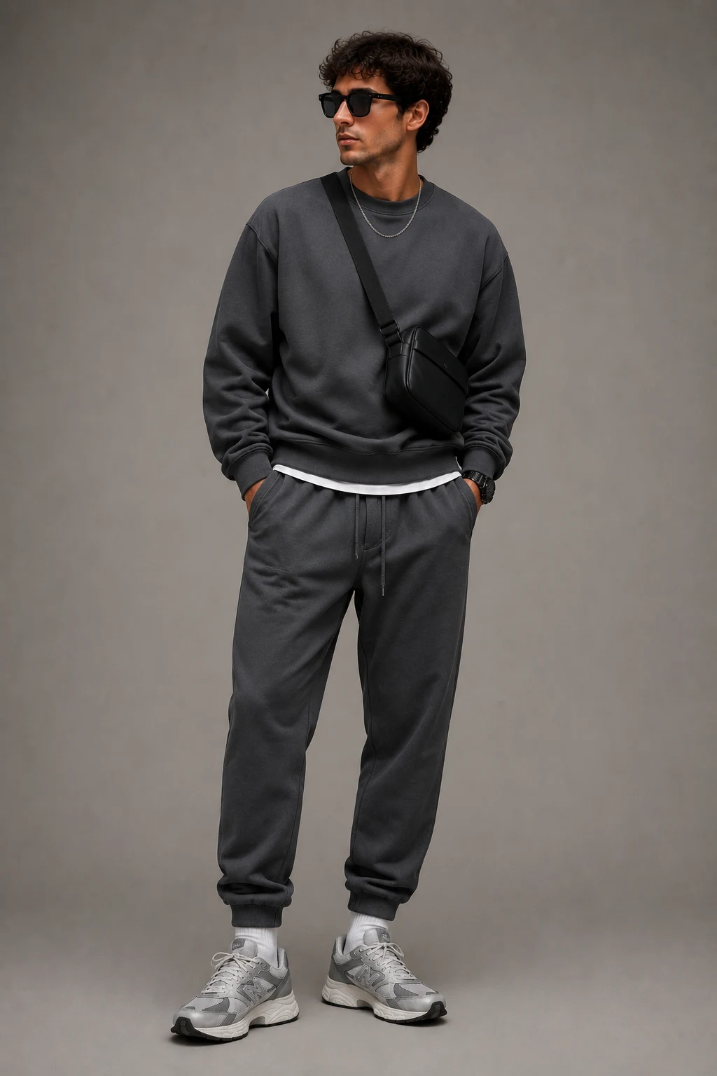 The Athletic Off-Duty Look — men’s new balance 9060 outfits style outfit, worn by a stylish man