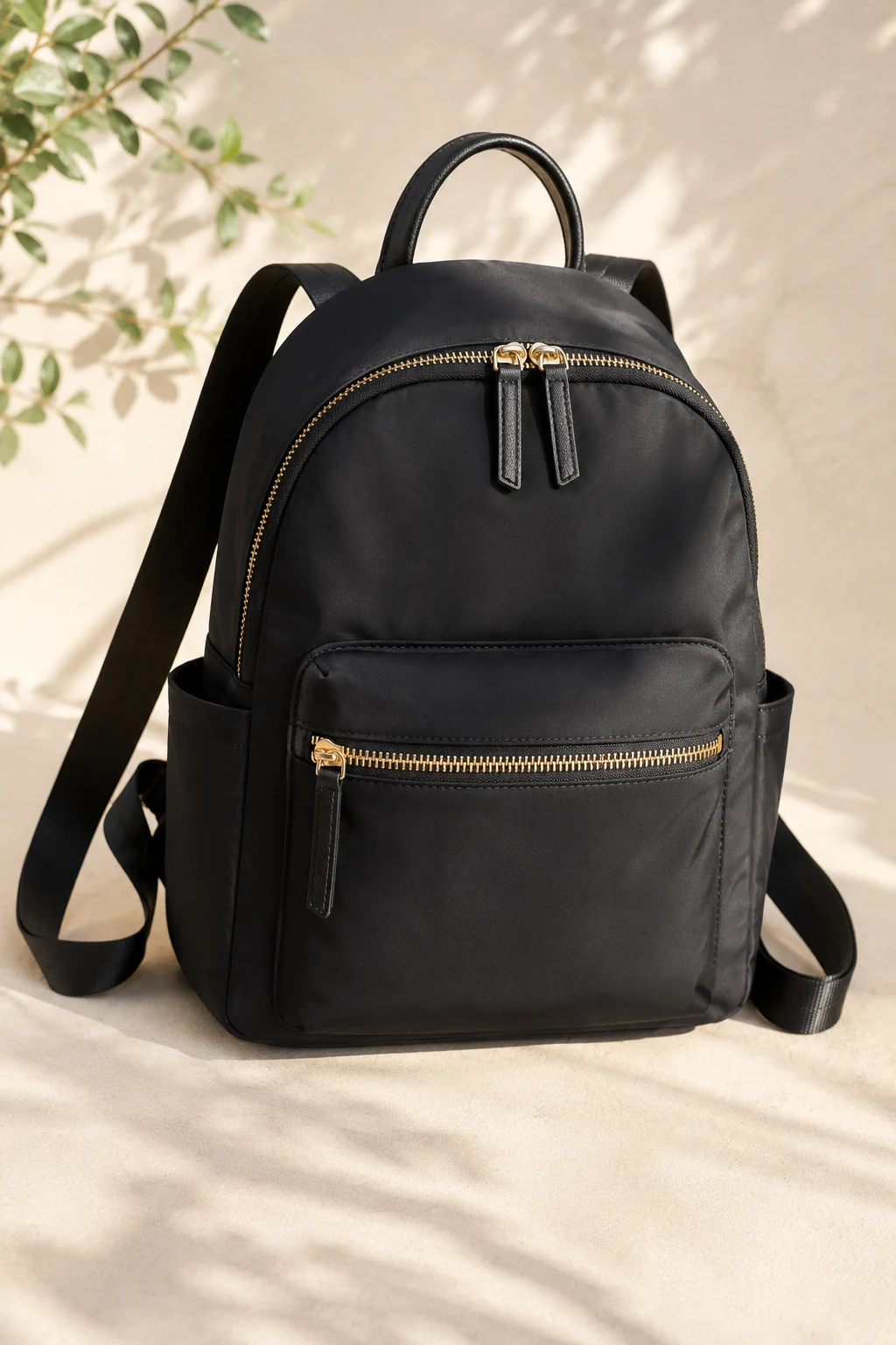 Sporty Nylon Mini Backpack for Busy Days — mini backpack style outfit