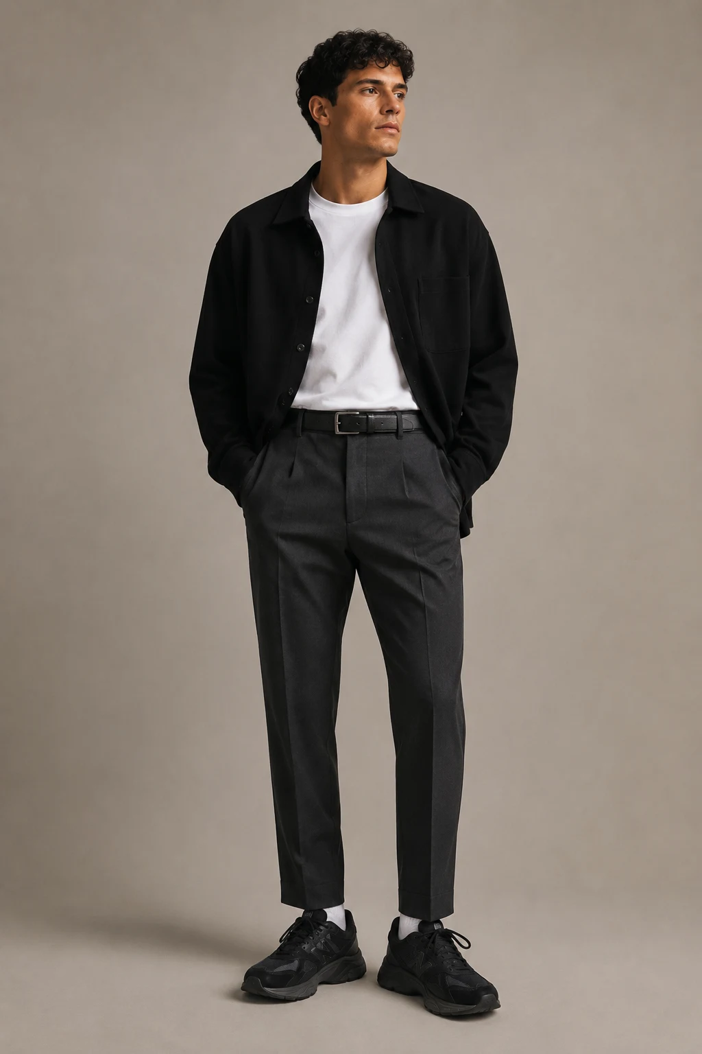 The Smart Casual Upgrade — new balance 9060 mens outfits style outfit, worn by a stylish man