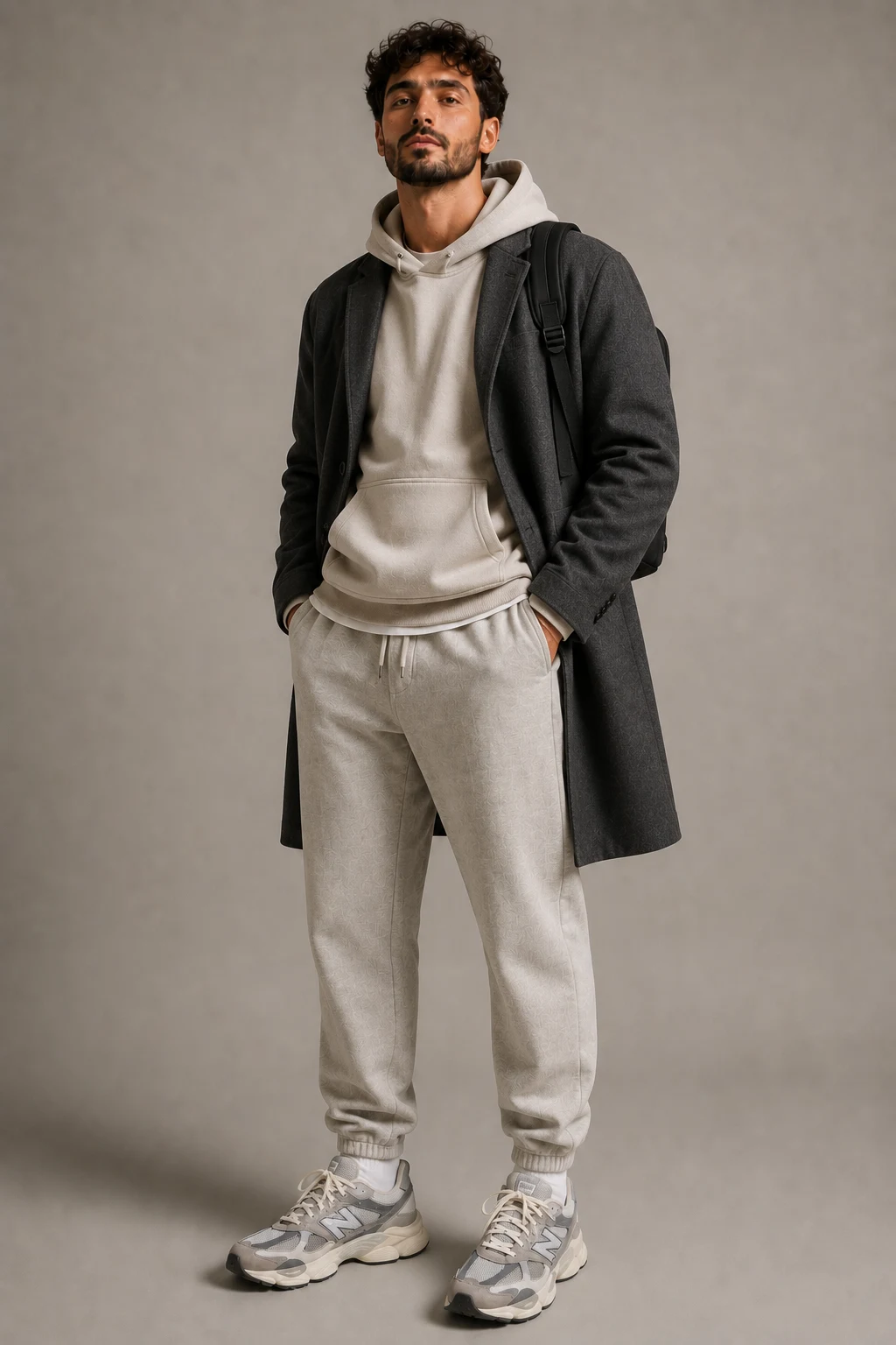 The Elevated Athleisure Rotation — new balance shoes men 9060 style outfit, worn by a stylish man