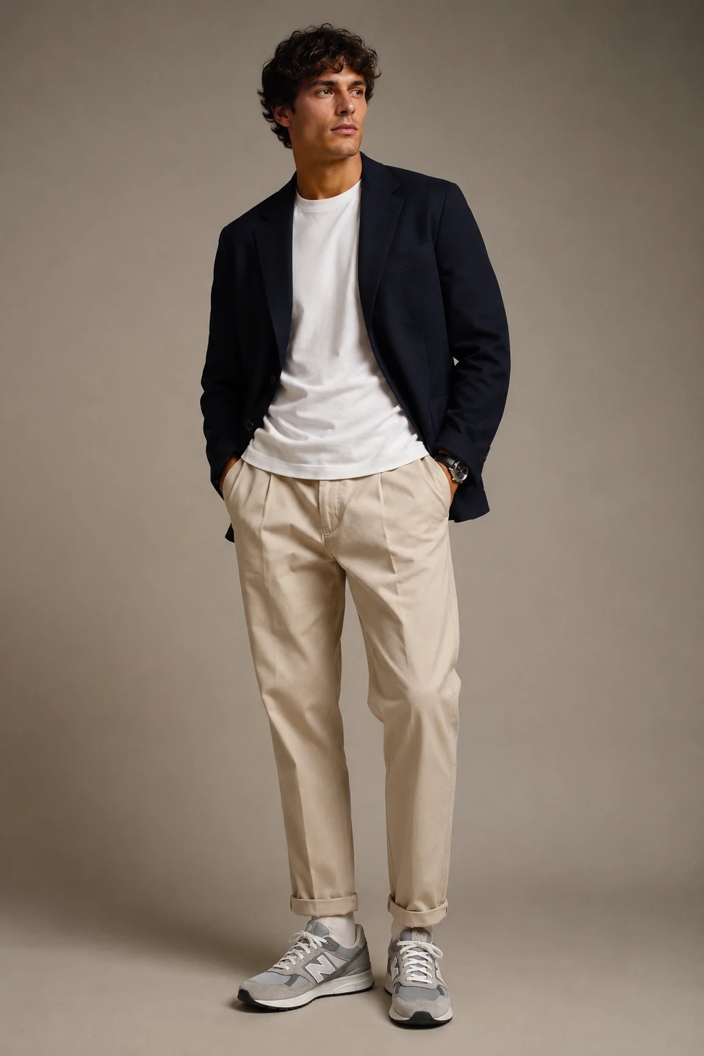 Introduction — new balance shoes men style style outfit, worn by a stylish man