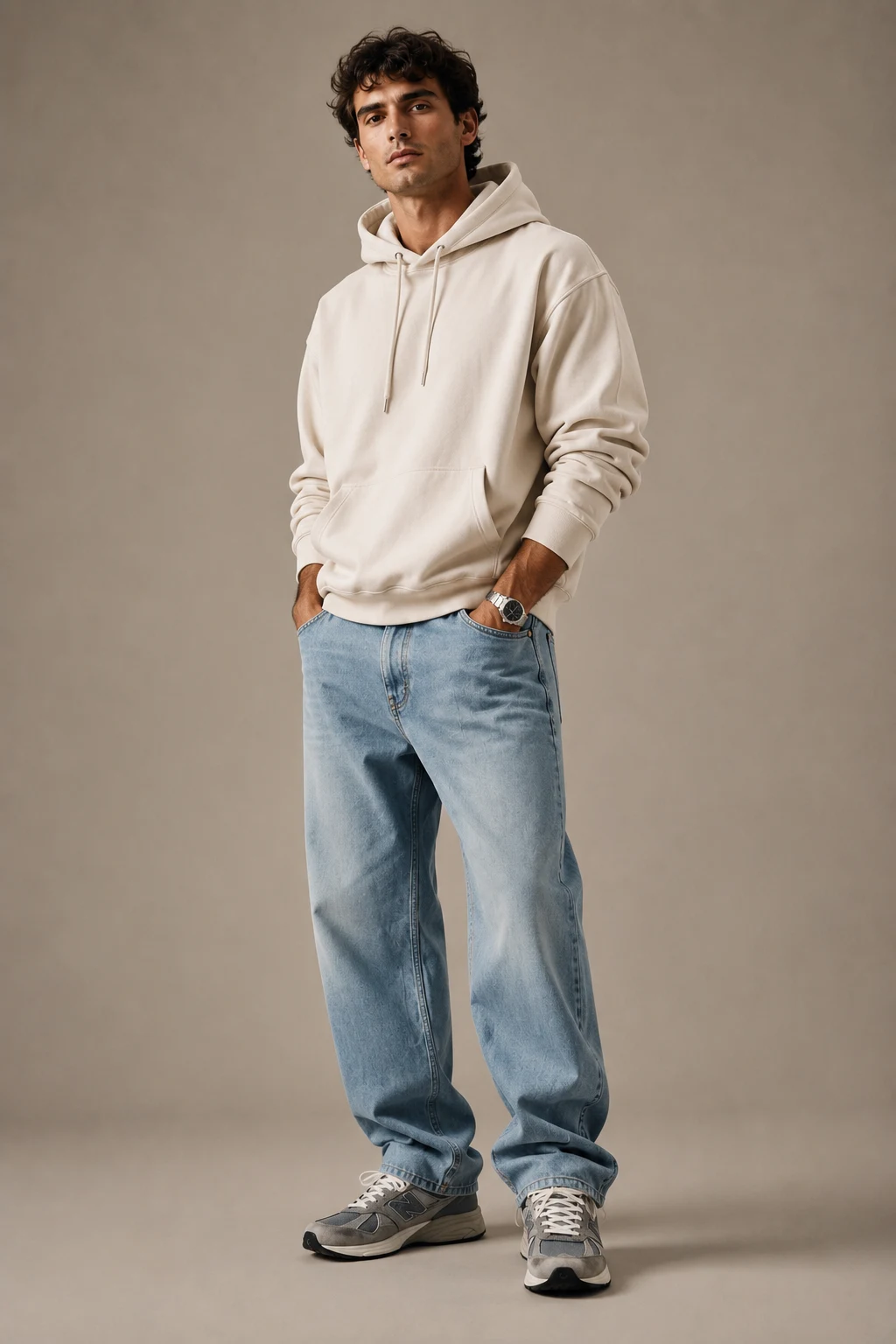The Relaxed Denim Fit You'll Wear Every Weekend — new balance shoes mens outfit style outfit, worn by a stylish man