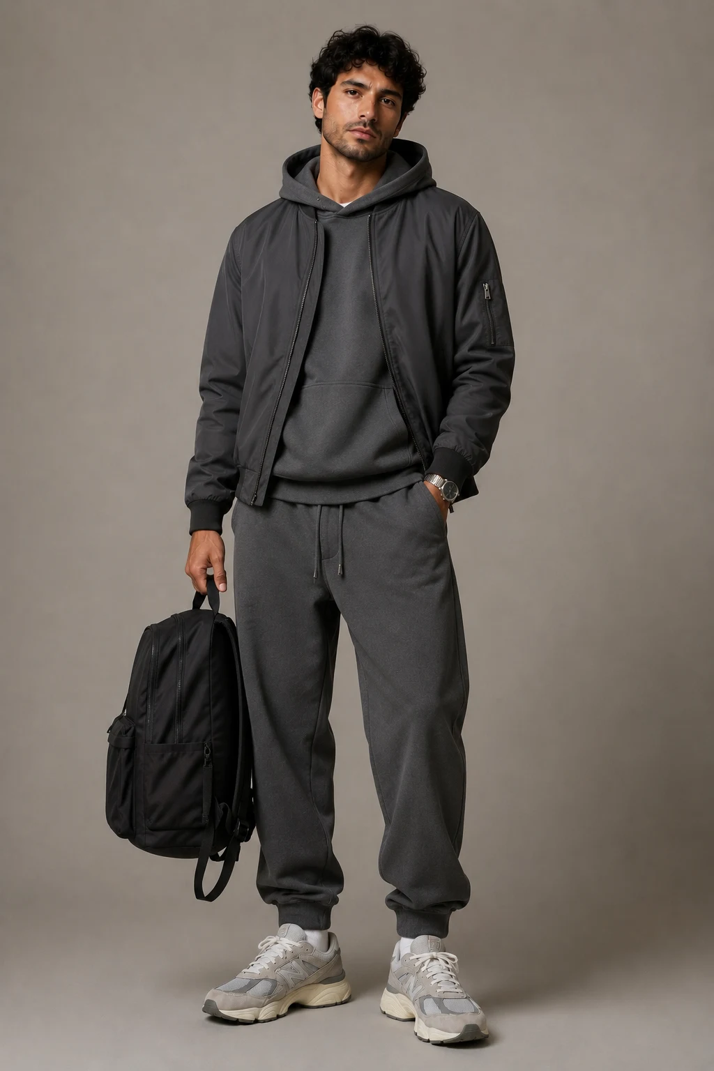 The Airport Travel Fit That Actually Looks Good — outfits 9060 new balance men style outfit, worn by a stylish man